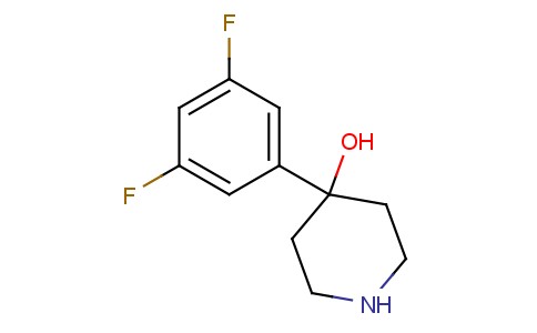 4-Piperidinol, 4-(3,5-difluorophenyl)-